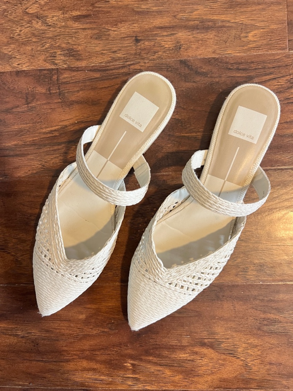 Dolce Vita Kaline Flat | Woven Pointed Mules